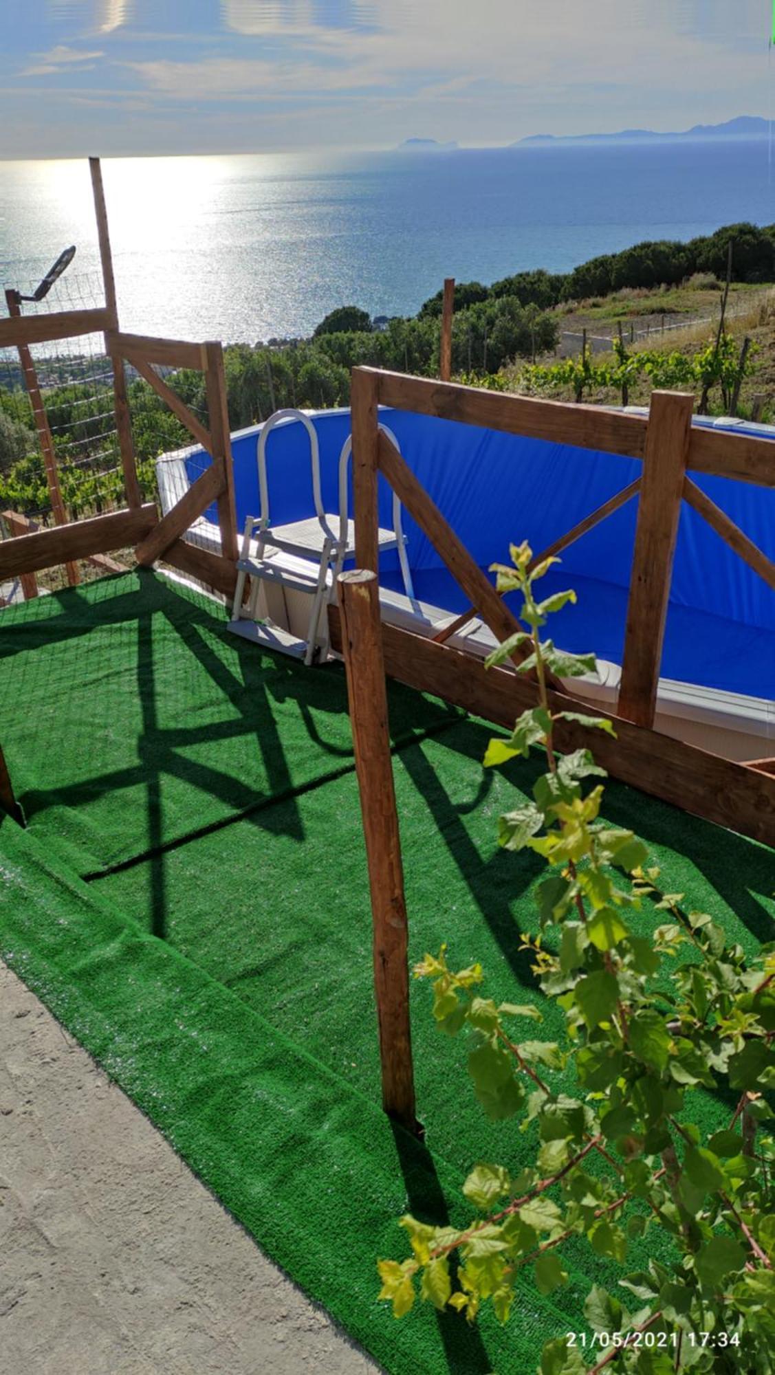 Una Terrazza Sul Mare Agropoli Buitenkant foto